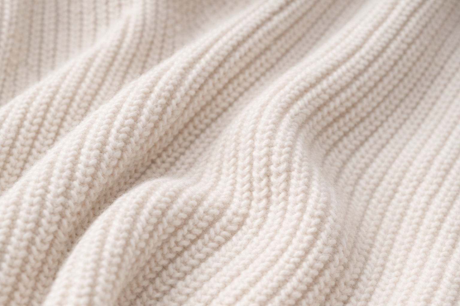 Women's Knitted Cardigan Open-Front Ribbed Cuffs